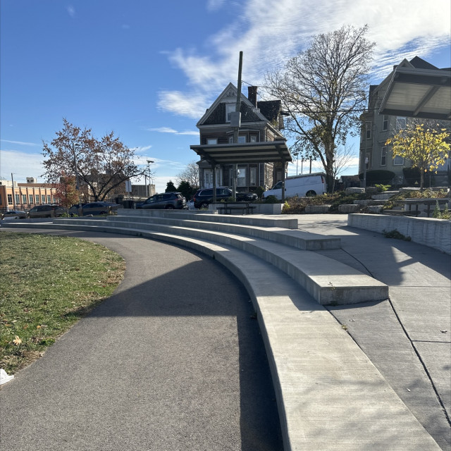 Tiers of Curved Ledges