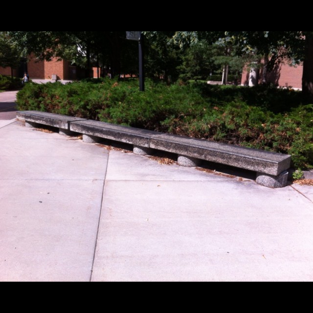 Triple bench U of M