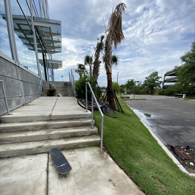 4 stair handrail