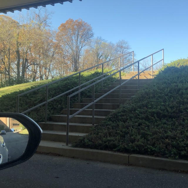 Bump to rail and gap second stage