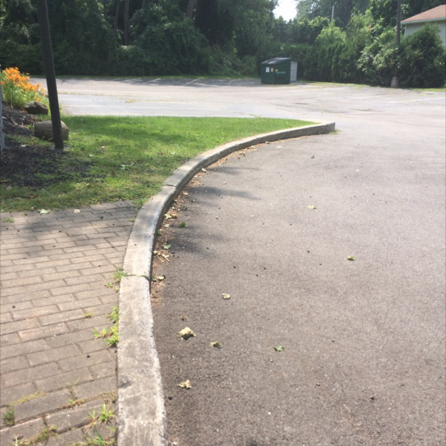 Curved ledges (in and out)