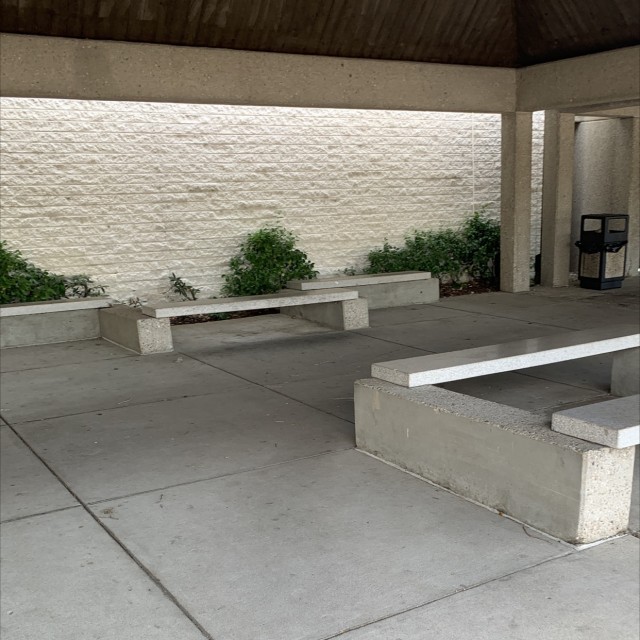 Ledges at the mall