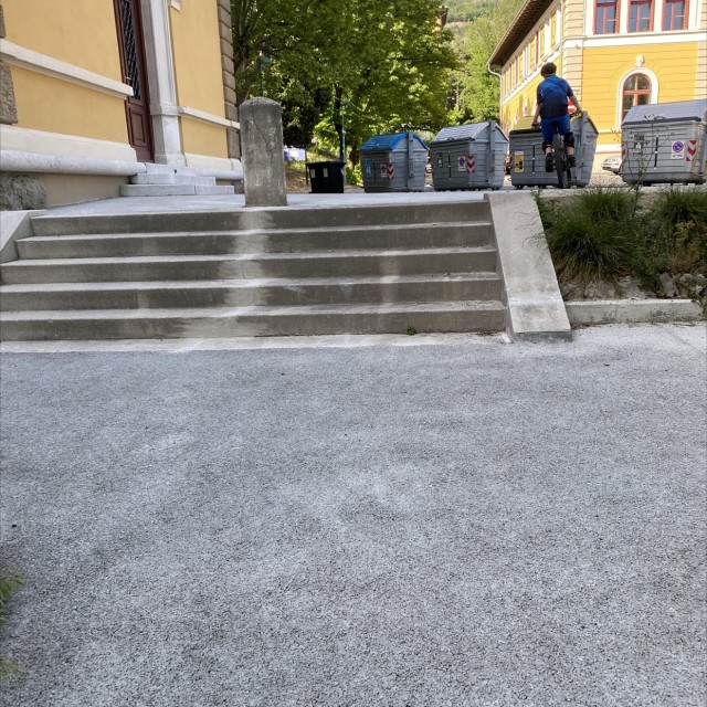 5 stair + mini grind