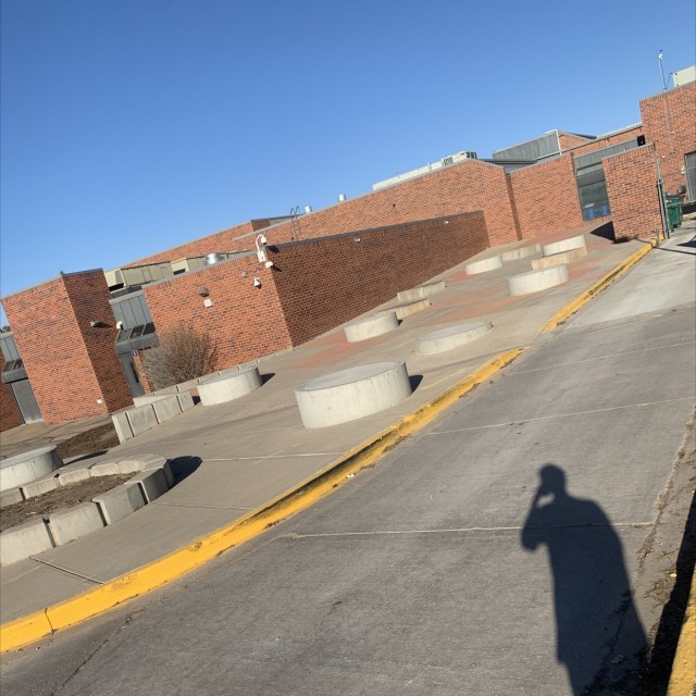 Middle school skate spot