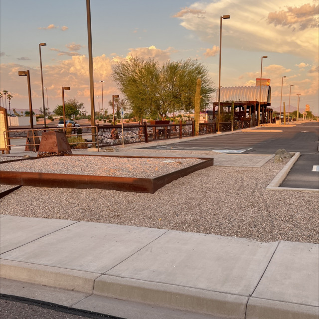 Planter rail to gap 