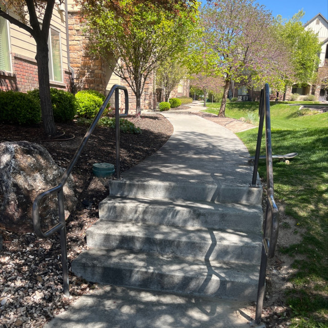 Four stair set