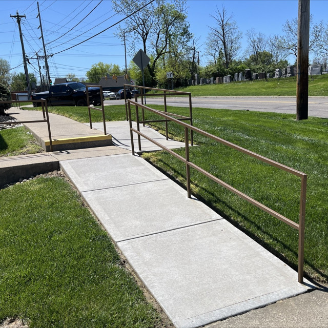 Gap to outrail