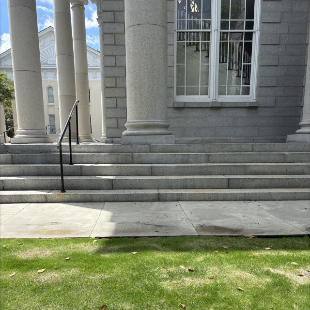 Chill five stair with rail