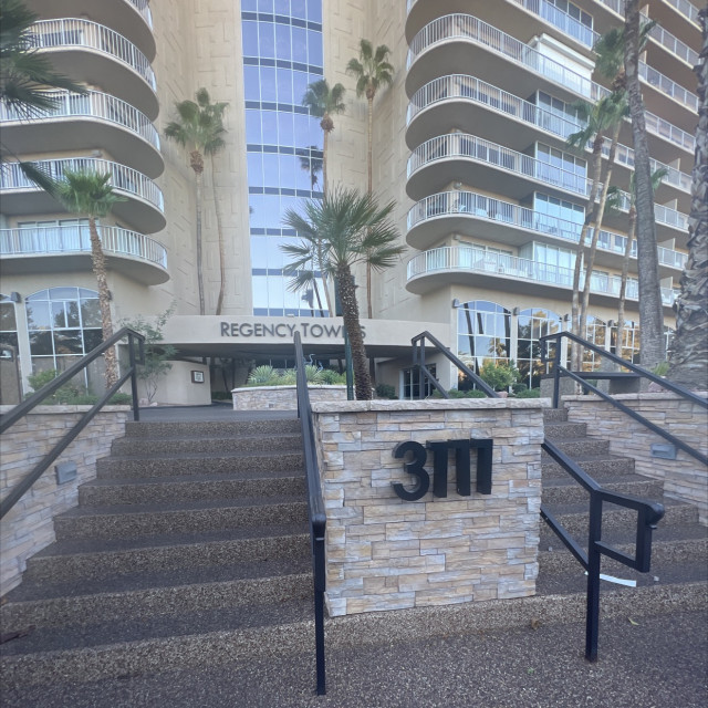 Regency Towers 8 stair