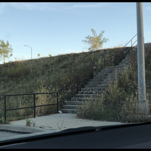 Huge kinked rail