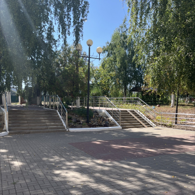 School stairs 