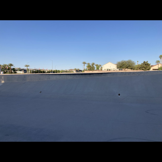 Bank to ledge