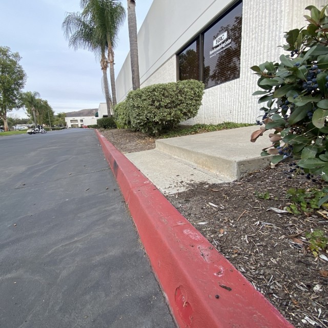 Stair and curb 