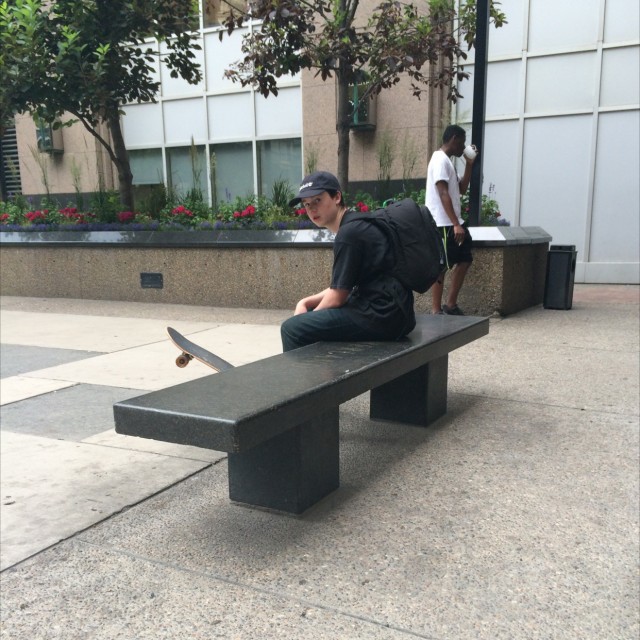 Granite ledge