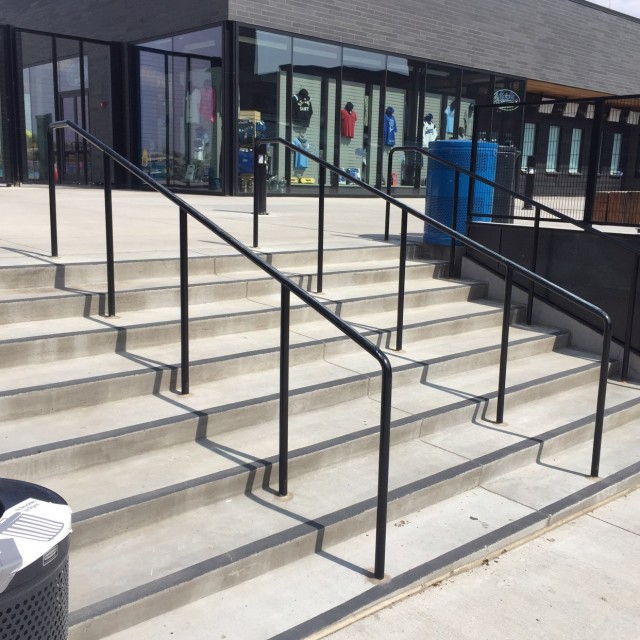CHS Field rails