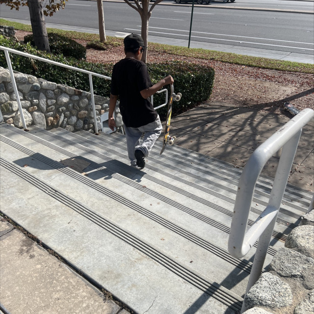 10 stair with run up