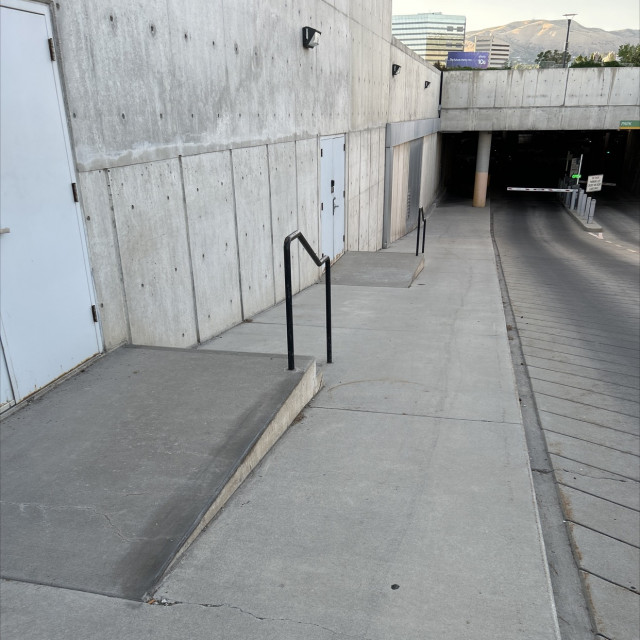 2 stairs down hill