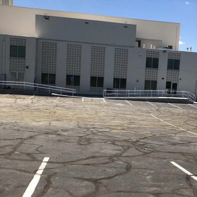 Church ramps and stairs