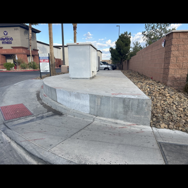 ledge/gap