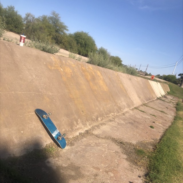 Weird Ditch by canal 