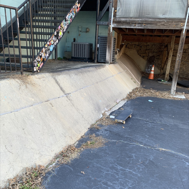 steep bank