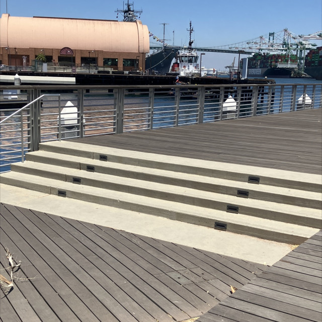 4 stair by Terminal Island