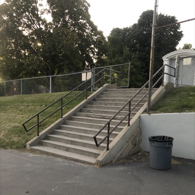Up stairs 