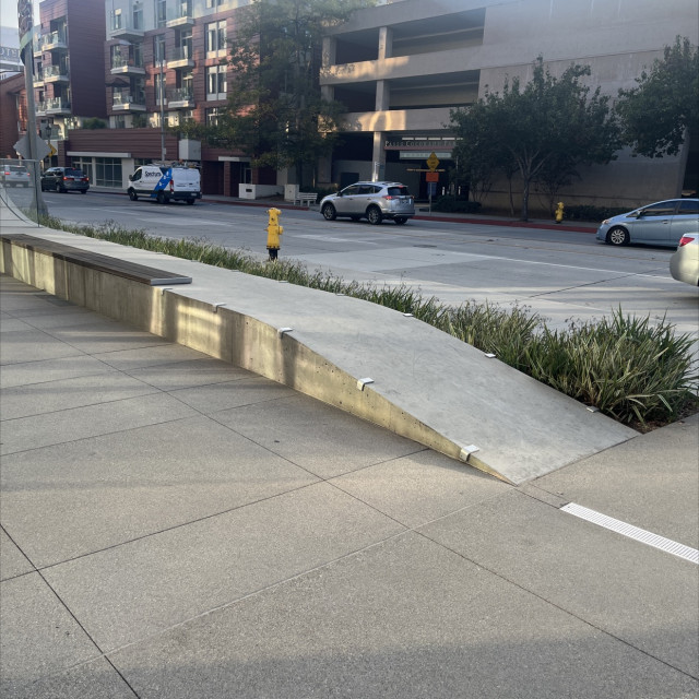 Dena street grass bump