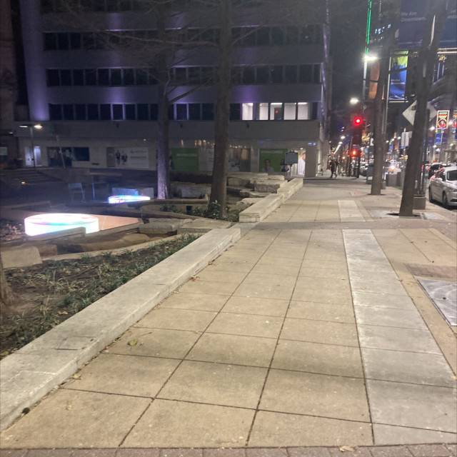 Flat ledges 