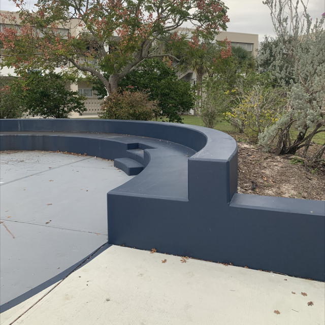 Freedom high school outledge (fs/bs) and tall curve ledges
