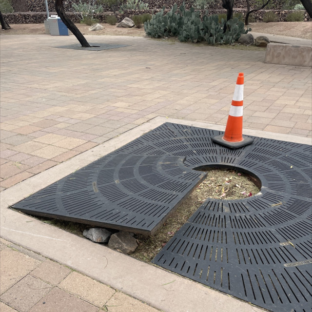 Drain spot
