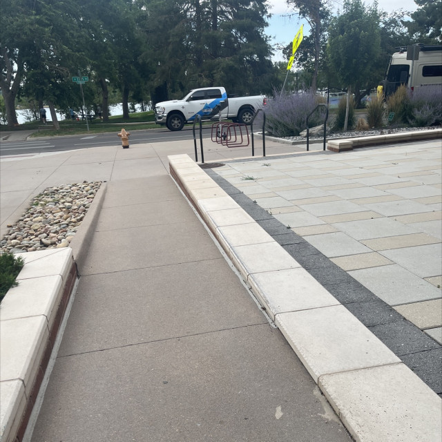 Ledges and gap