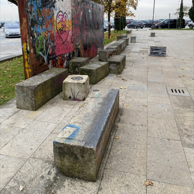 un vero e proprio skate spot veneziano