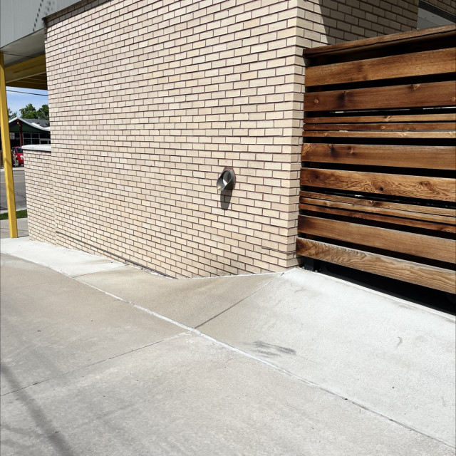 Wall over drain 