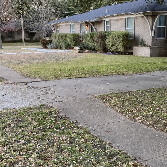 Kicker to kicker over drive way