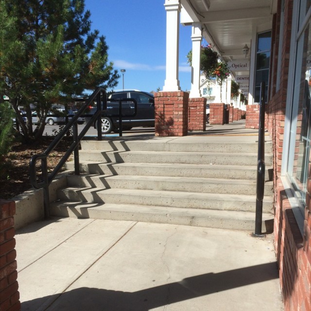 Strathcona square stair set