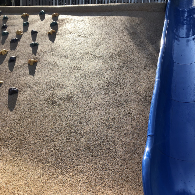 Bank at playground