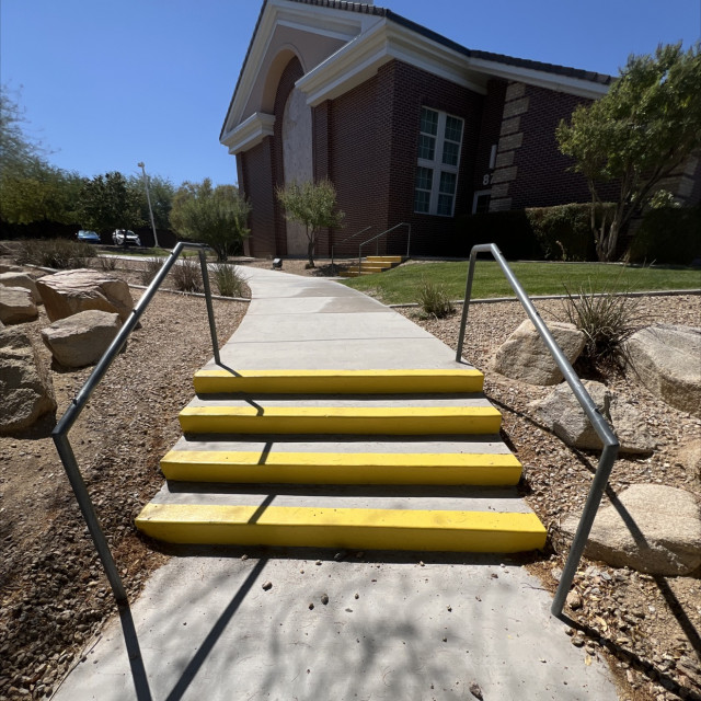 church 4 stair