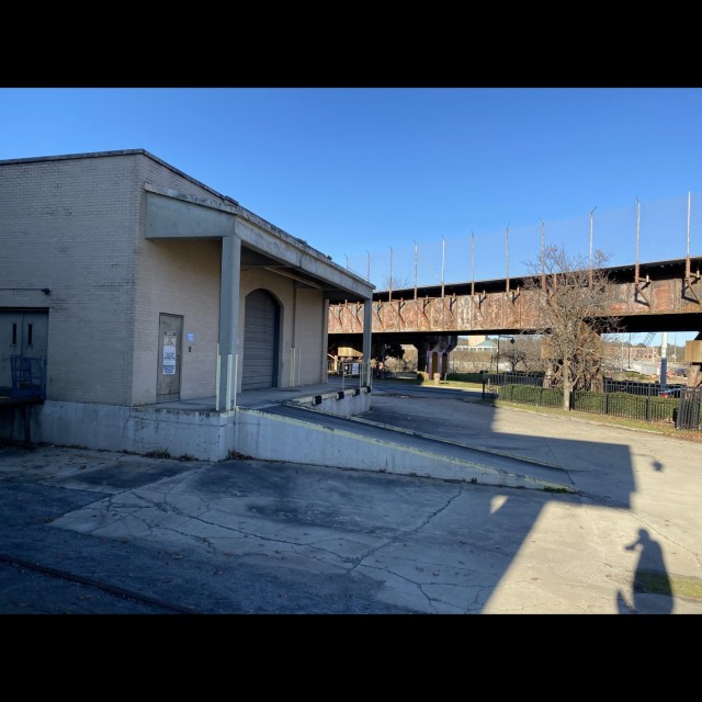 Macon downtown loading dock