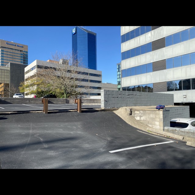 Bank to wall 