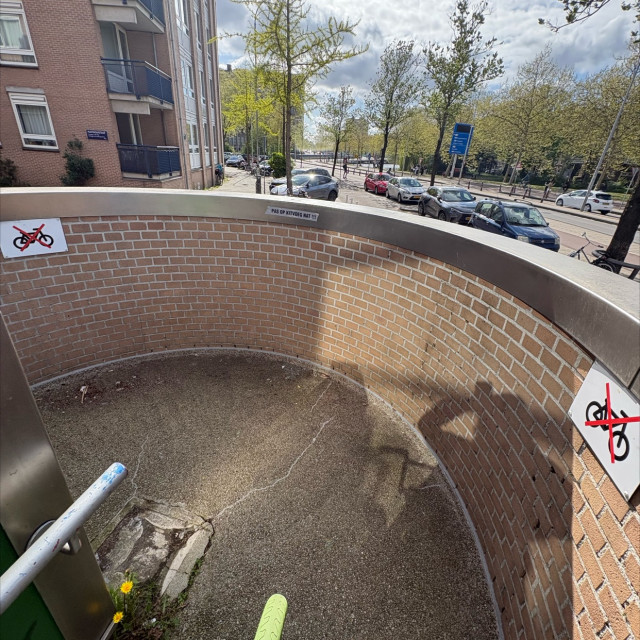 No bikes