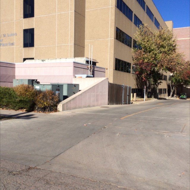 Hospital up ledge 
