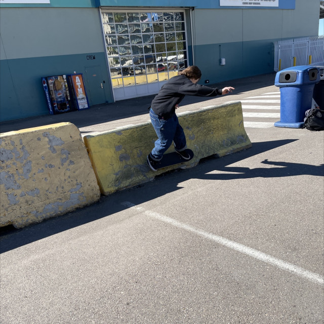 Wall ride spots and curbs close