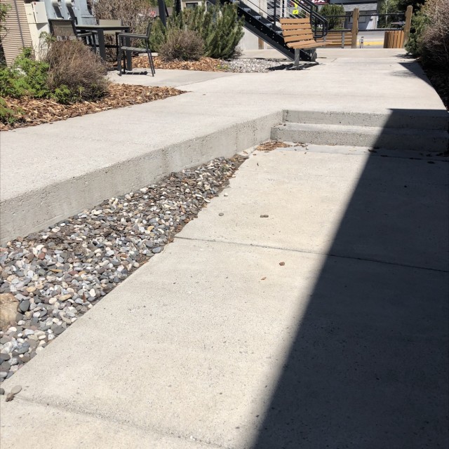 2 stair and gap