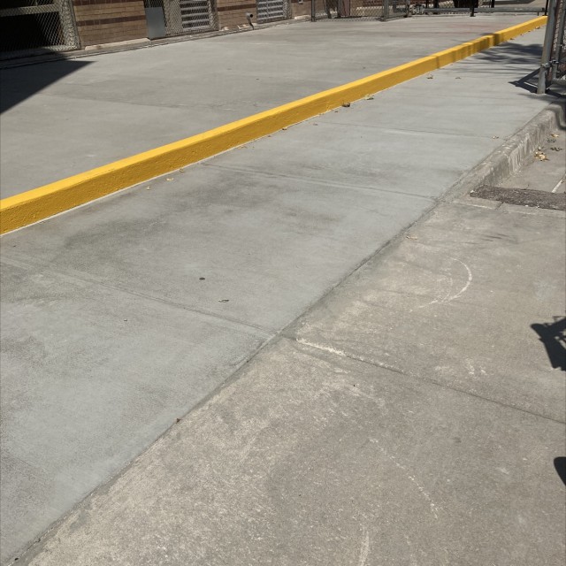 Painted ledge 