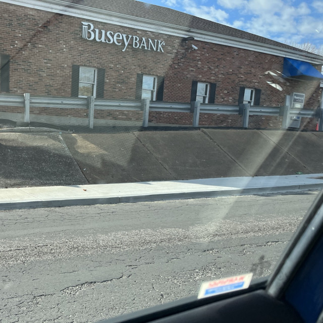 Bank to guard rail
