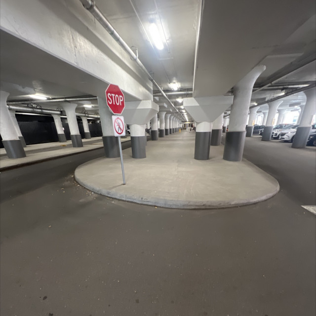 Parking lot manny pad 