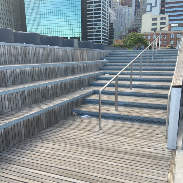 Down rail and ledges 