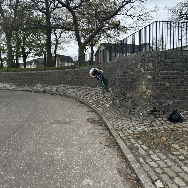 Bank wall