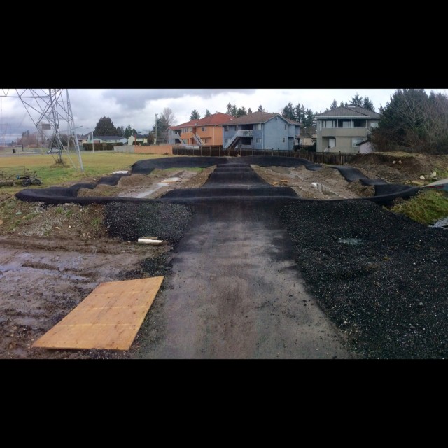 Action BMX pump track